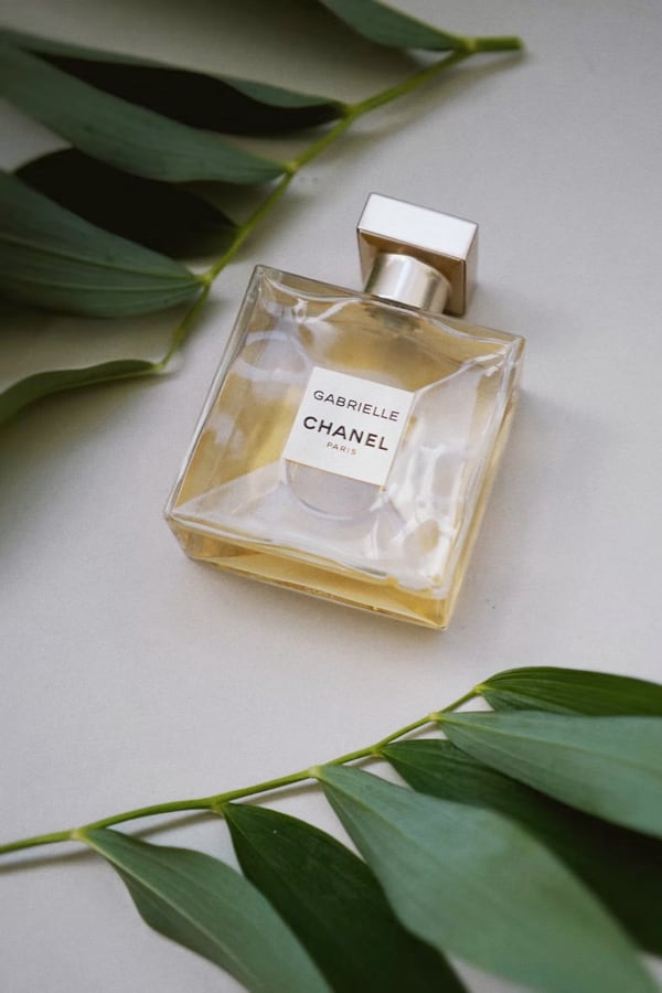 photo of bottle of perfume